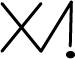 Symbol for 4.304